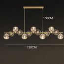 DecorBites™ Crystal Chandelier | Luxury Pendant Light for Living and Dining Room