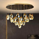 Modern gold decorbites crystal chandelier for dining room