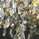 Luxury gold decorbites crystal chandelier for dining room