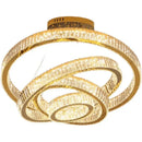 DecorBites™ Crystal Chandelier: Luxury Pendant Lighting for Living Room, Staircase & Ceiling