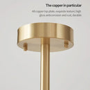 DecorBites™ Crystal Chandelier: Modern Brass Luxury for Living Room & Bedroom