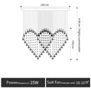 DecorBites™ Crystal Chandelier: Modern Dining Table & Bar Lamp for Bedroom & Dining Room Lighting