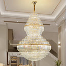Modern gold decorbites crystal chandelier living room lighting