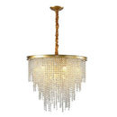 DecorBites™ Crystal Chandelier: Modern Elegance for Living, Dining, and Bedroom