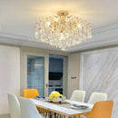 DecorBites™ Crystal Chandelier: Modern Elegance for Stylish Living Spaces