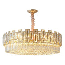 Modern black decorbites crystal chandelier for living room