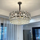 Modern black decorbites crystal chandelier for living room