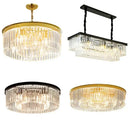 Modern gold decorbites crystal chandelier for dining room