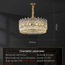 Modern gold decorbites crystal chandelier for living room