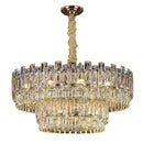 Modern gold decorbites crystal chandelier for living room