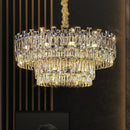Modern gold decorbites crystal chandelier for living room