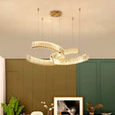 DecorBites™ Crystal Chandelier: Modern Home & Dining Room Pendant Light, Interior Lighting