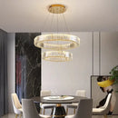 Modern gold decorbites crystal chandelier dining room pendant light