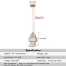 Modern gold decorbites crystal chandelier living room pendant light