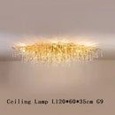 DecorBites™ Crystal Chandelier: Modern LED Luxury for Living Room Decor & Lighting