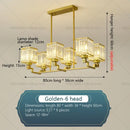 Modern gold decorbites crystal chandelier for living room