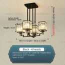 Modern gold decorbites crystal chandelier for living room