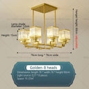 Modern gold decorbites crystal chandelier for living room