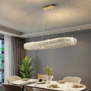 DecorBites™ Crystal Chandelier: Modern Living & Dining Room Pendant Lights