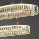 DecorBites™ Crystal Chandelier: Modern Living & Dining Room Pendant Lights