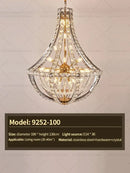Modern gold teardrop decorbites crystal chandelier for dining room