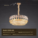 Modern gold geometric decorbites crystal chandelier for dining room