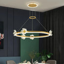 DecorBites™ Crystal Chandelier: Modern Luxury LED Lighting for Bedroom, Living Room, and Restaurant