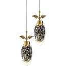 Modern gold decorbites crystal chandelier dining room pendant light