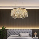 Modern luxury crystal chandelier – dining room cascading light