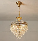 DecorBites™ Crystal Chandelier: Modern Luxury Lighting for Dining, Bedroom, and Living Room