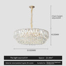 Modern blue & gold decorbites crystal chandelier dining room light