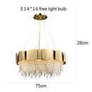DecorBites™ Crystal Chandelier: Modern Luxury Lighting for Living Room, Dining, and Bedroom