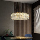 DecorBites™ Crystal Chandelier: Modern Luxury Lighting for Living Room, Restaurant, and Villa