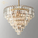 Modern brass decorbites crystal chandelier dining room pendant light