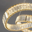 DecorBites™ Crystal Chandelier Pendant Lamp for Modern Home Dining Room Living Room Lighting
