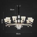 DecorBites™ Crystal Chandelier Pendant Light for Living and Dining Room Luxury Home Decor