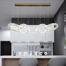 DecorBites™ Crystal Chandelier Pendant Light for Living Room Dining Room Ceiling Lighting