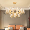 DecorBites™ Crystal Chandelier Pendant Light: Modern Luxury Luminaria for Living Room Décor