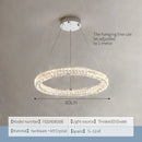DecorBites™ Crystal Chandelier Ring - Elegant Light Luxury for Living Room, Dining Room & Bedroom