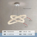 DecorBites™ Crystal Chandelier Ring - Elegant Light Luxury for Living Room, Dining Room & Bedroom
