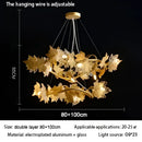 Rustic french country decorbites crystal chandelier dining room leaf design