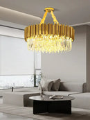 Classic gold decorbites crystal chandelier for dining room luxury light