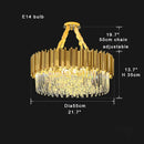 Classic gold decorbites crystal chandelier for dining room luxury light