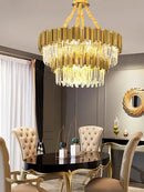 Classic gold decorbites crystal chandelier for dining room luxury light