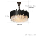 Classic gold decorbites crystal chandelier for dining room luxury light