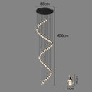 DecorBites™ Crystal Chandelier Stair Pendant Lamp Living Room Interior Lighting