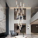 Modern gold decorbites crystal chandelier living room pendant lamp