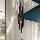 DecorBites™ Crystal Chandelier Stair Pendant Lamp Living Room Lights Interior Lighting