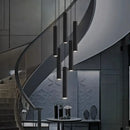 DecorBites™ Crystal Chandelier Stair Pendant Lamp Living Room Lights Interior Lighting