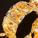 DecorBites™ Crystal Chandelier Stair Pendant Lamp Living Room Pendant Lights Interior Lighting